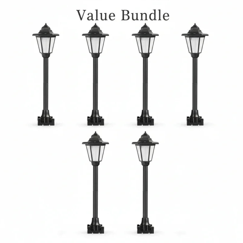 🏡 HOT SALE! ⚡ Vintage Solar-Powered Hexagonal Garden Lights – Auto On/Off, Waterproof, Retro Design, Energy Saving & Perfect for Patio Yard Pathway Decor ✨