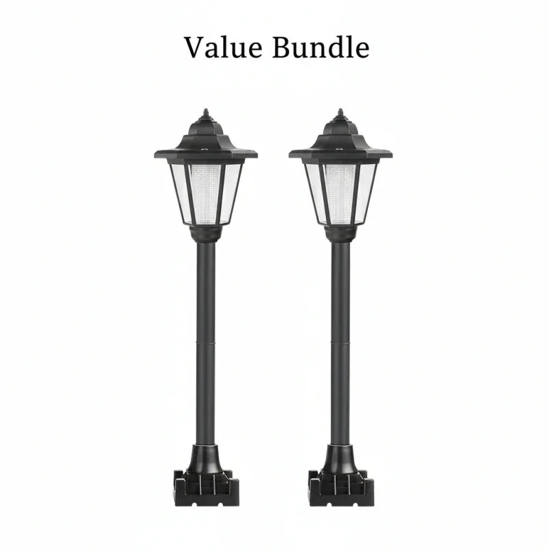 🏡 HOT SALE! ⚡ Vintage Solar-Powered Hexagonal Garden Lights – Auto On/Off, Waterproof, Retro Design, Energy Saving & Perfect for Patio Yard Pathway Decor ✨