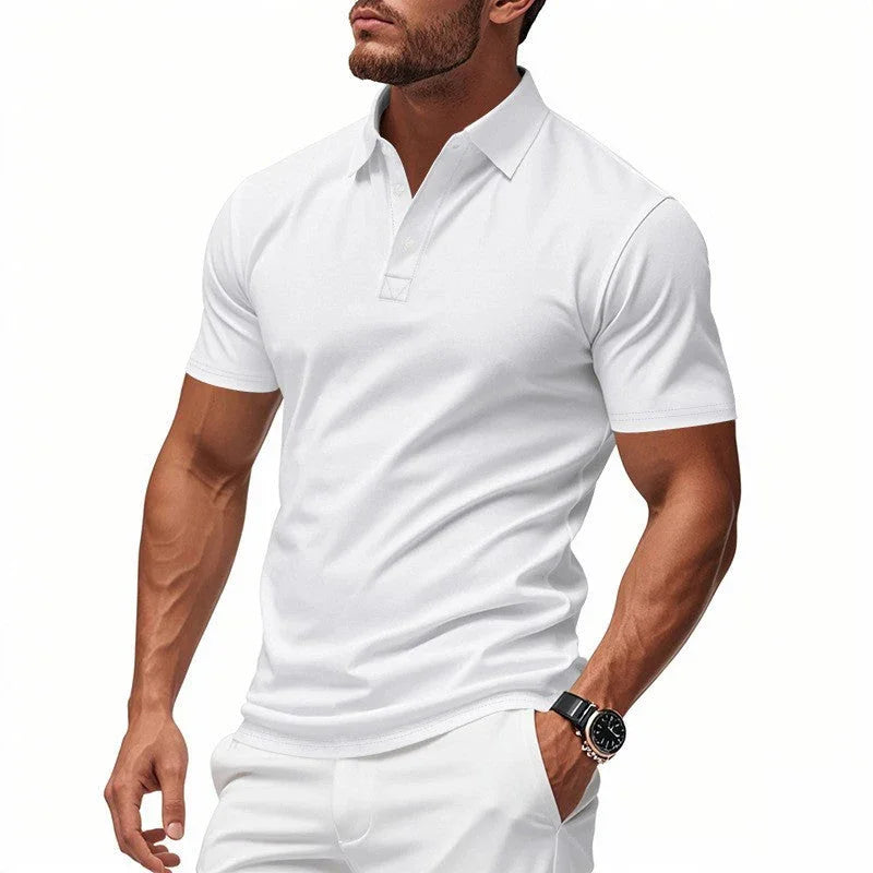 🥳2026 HOT SALE🥳💞50K+ SOLD!👔⚡ 50% OFF!👕Men's Quick-Dry Short-Sleeve Lapel T-Shirt