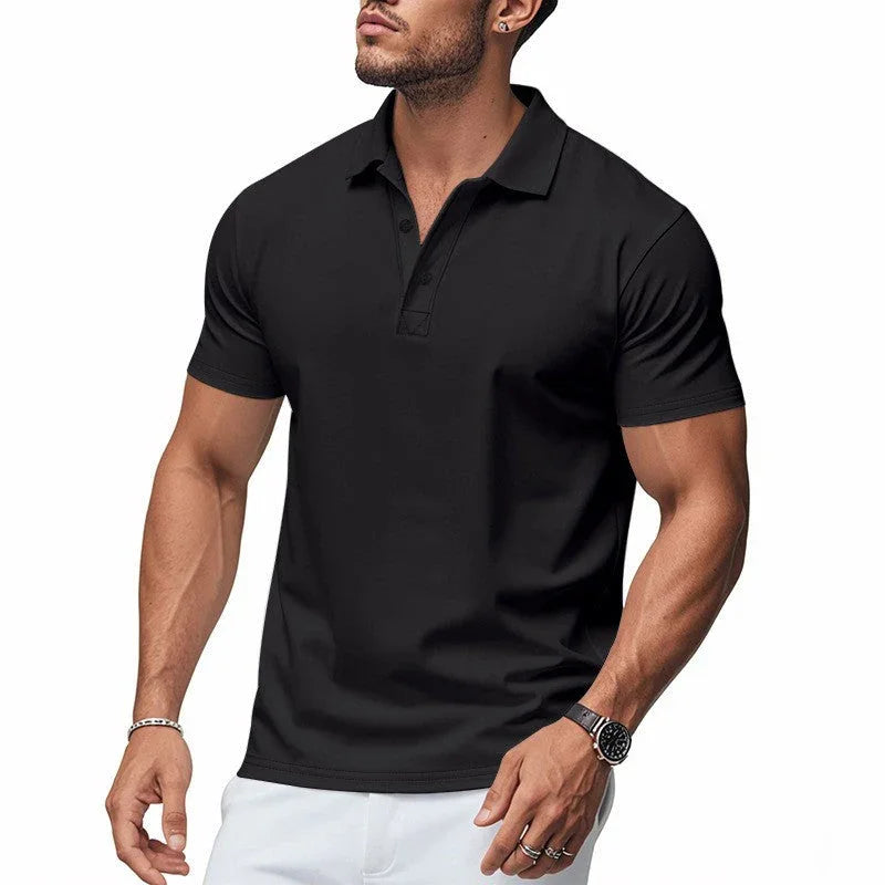 🥳2026 HOT SALE🥳💞50K+ SOLD!👔⚡ 50% OFF!👕Men's Quick-Dry Short-Sleeve Lapel T-Shirt