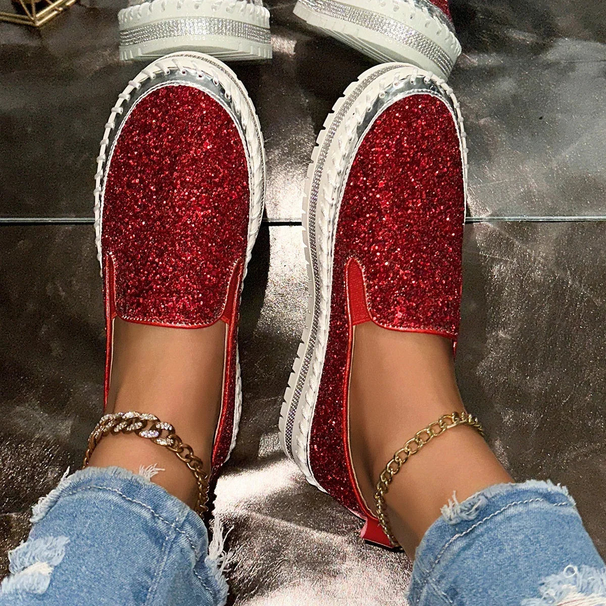 👟50% OFF! 🚶‍♀️ Women's Casual Slip-On Shoes – Comfortable, Lightweight & Easy to Slip On for Everyday Wear 🌸