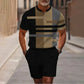🥳2026 HOT SALE💞50K+ SOLD!✨Men's Quarter-Zip Shirt & Shorts Set