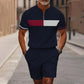 🥳2026 HOT SALE💞50K+ SOLD!✨Men's Quarter-Zip Shirt & Shorts Set