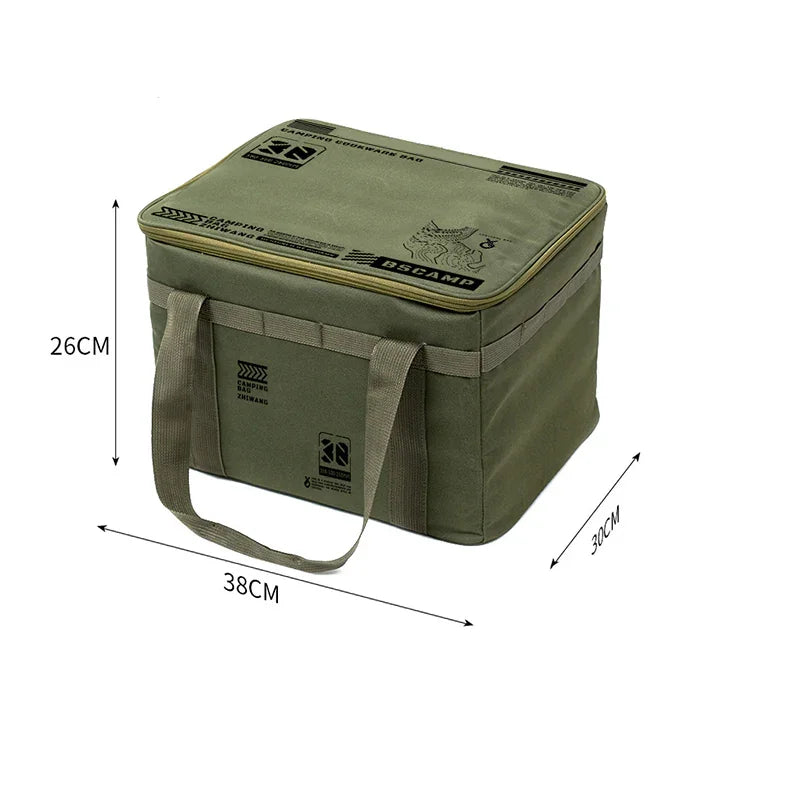 🔥Large Capacity Outdoor Folding Storage Bag Waterproof Portable Camping & Picnic Organizer