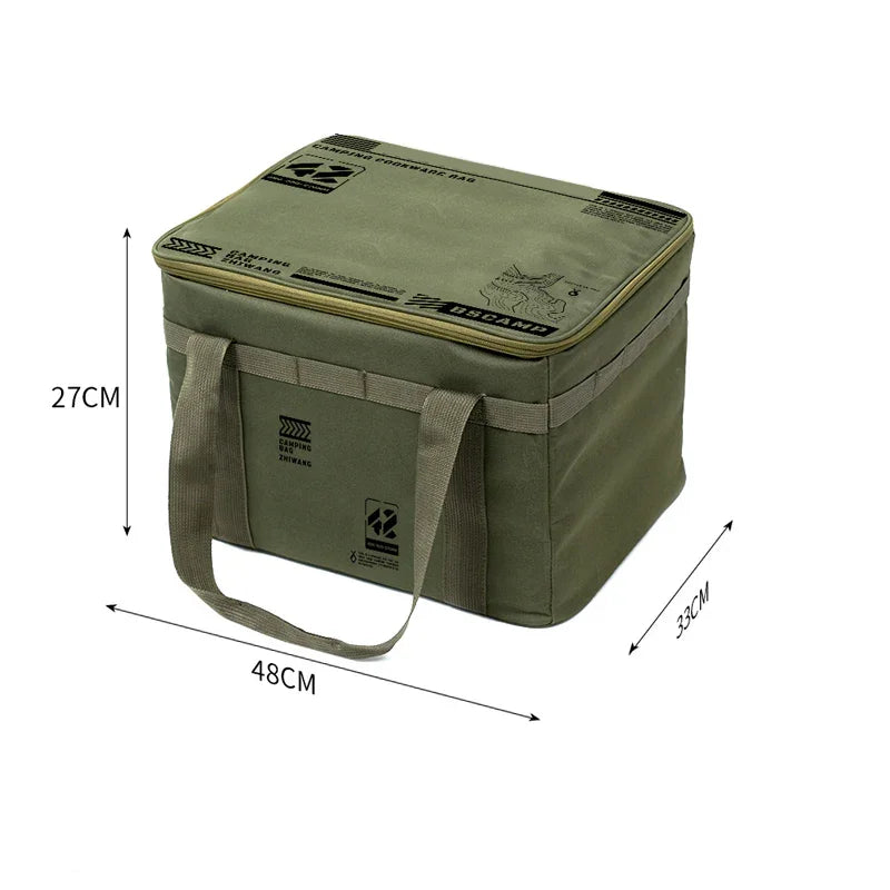 🔥Large Capacity Outdoor Folding Storage Bag Waterproof Portable Camping & Picnic Organizer