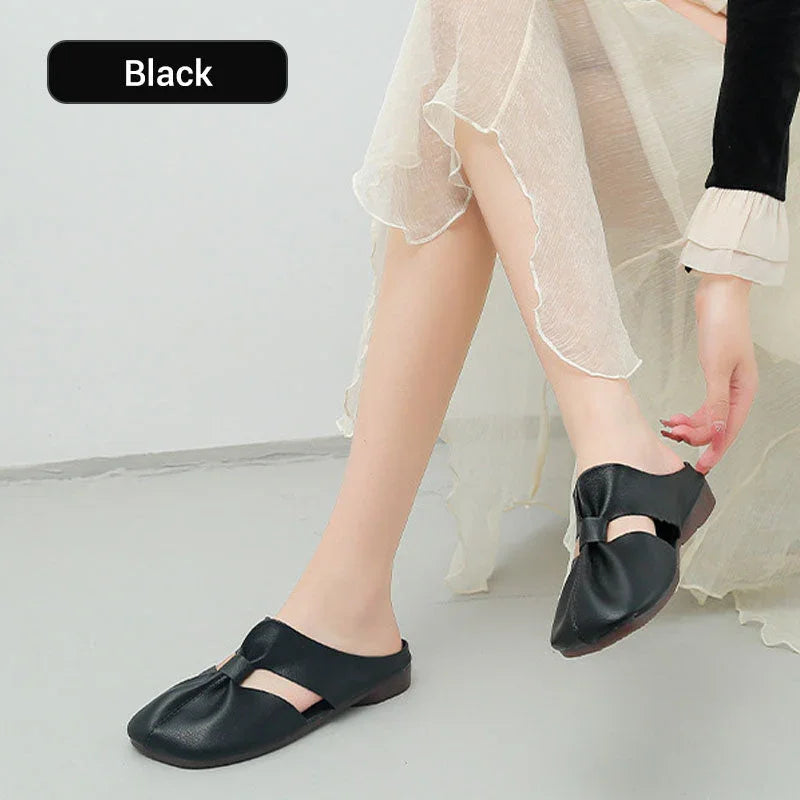 ⏰🔥LIMITED TIME 50% OFF!🔥50K+ SOLD!Women's Soft Sole Knot Mules