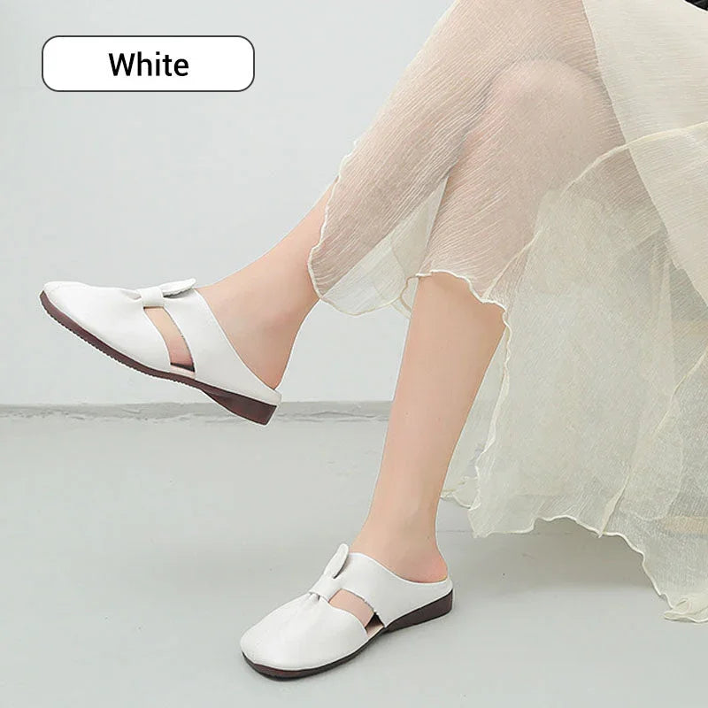 ⏰🔥LIMITED TIME 50% OFF!🔥50K+ SOLD!Women's Soft Sole Knot Mules