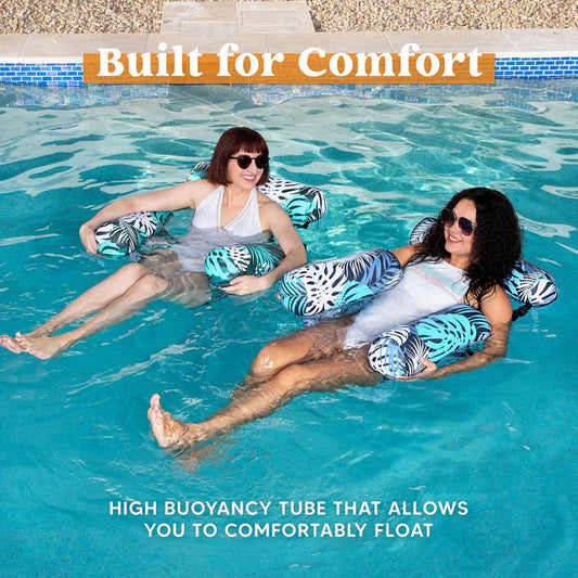 🏊 50% OFF! 💺 Inflatable Floating Chair – Comfortable, Stable & Perfect For Relaxing On The Water 🌊