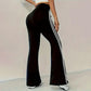 ⏰🔥LIMITED TIME 50% OFF!🔥50K+ SOLD!High-Waist Side Stripe Flared Pants