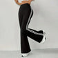 ⏰🔥LIMITED TIME 50% OFF!🔥50K+ SOLD!High-Waist Side Stripe Flared Pants