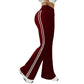 ⏰🔥LIMITED TIME 50% OFF!🔥50K+ SOLD!High-Waist Side Stripe Flared Pants