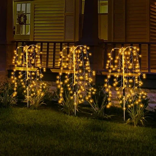 ✨ Solar Garden Lights Outdoor Decor – 100 LEDs, IP55 Waterproof, Easy Install 🌙