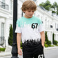 👕 50% OFF NOW! 🌟 Boys' 3D Print T-Shirt & Shorts Set – Vibrant Graphics, Breathable & Durable 🏃‍♂️