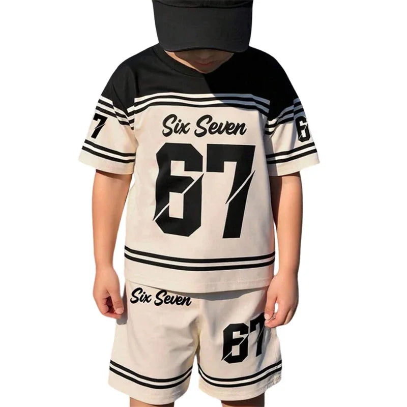 👕 50% OFF NOW! 🌟 Boys' 3D Print T-Shirt & Shorts Set – Vibrant Graphics, Breathable & Durable 🏃‍♂️