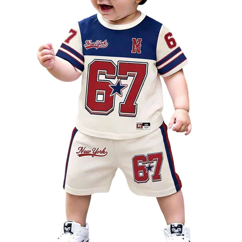 👕 50% OFF NOW! 🌟 Boys' 3D Print T-Shirt & Shorts Set – Vibrant Graphics, Breathable & Durable 🏃‍♂️