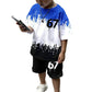 👕 50% OFF NOW! 🌟 Boys' 3D Print T-Shirt & Shorts Set – Vibrant Graphics, Breathable & Durable 🏃‍♂️