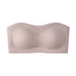 ⛱️Last Day Special Price ＄16.99!!💞Womens Strapless Bras Push Up Bandeau Bra Non Slip Wireless Supportive Padded Bras Seamless Comfortable Tube Jelly Bra