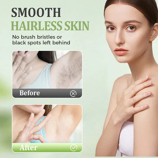 💥Large-size hair removal cream Gentle and non-irritating hair removal cream set (hair removal cream + razor) | Limited-time offer 🎁|Limited-time offer🎁