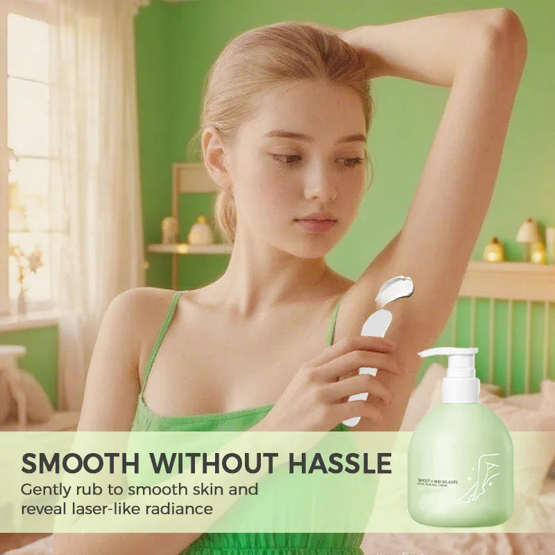 💥Large-size hair removal cream Gentle and non-irritating hair removal cream set (hair removal cream + razor) | Limited-time offer 🎁|Limited-time offer🎁