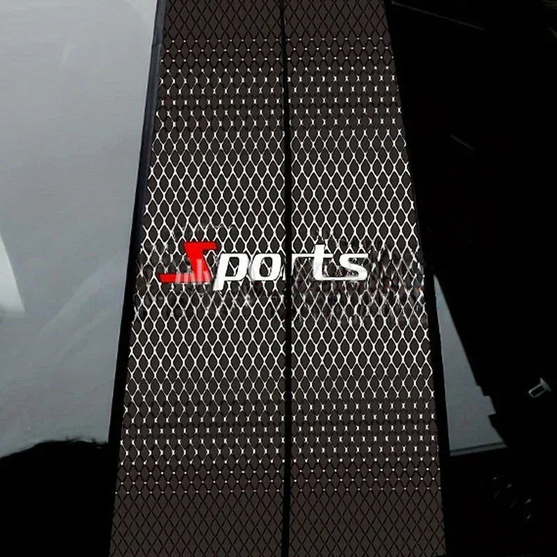 🚗 LIMITED TIME: 50% OFF! ✨ Car B-Pillar Sticker Set – High-Gloss, Scratch-Resistant & Easy to Install 🎨