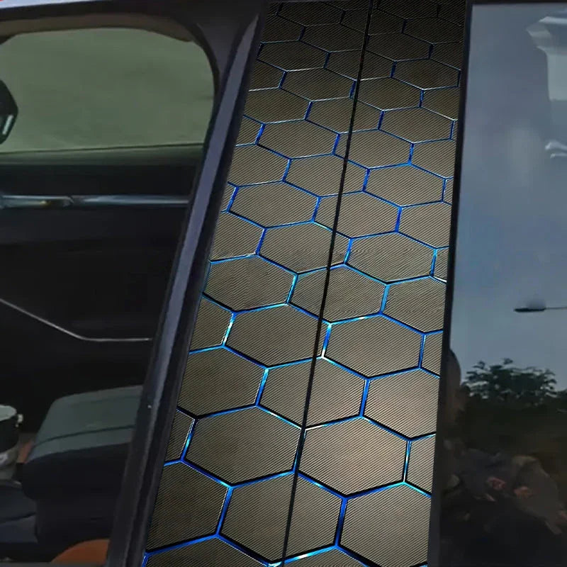 🚗 LIMITED TIME: 50% OFF! ✨ Car B-Pillar Sticker Set – High-Gloss, Scratch-Resistant & Easy to Install 🎨