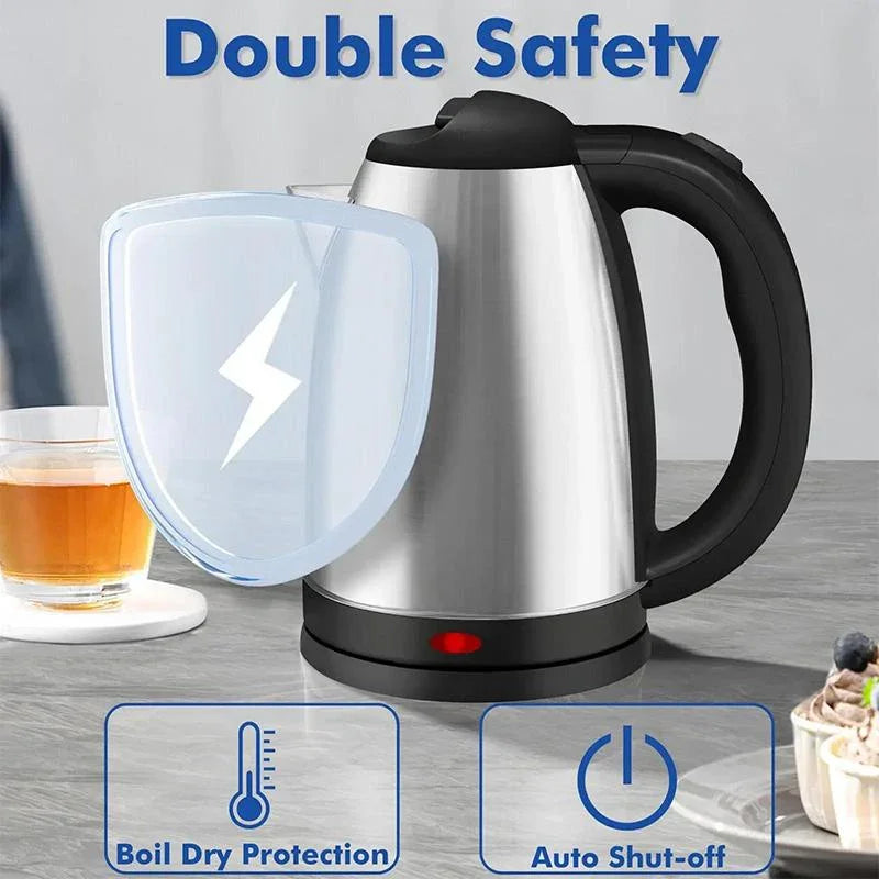 🔥 LAST DAY: 50% OFF! Large Electric Tea Kettle 1.8L – 1500W Fast Boil, All Food-Grade Stainless Steel Interior & Auto Shut-Off ⏳