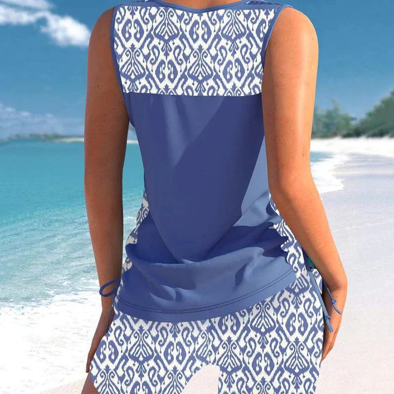 🏊‍♀️Women's Printed Two-Piece Tankini Swimsuit