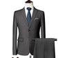 📢📢50% OFF !! ⏰Men's 2-Piece Modern Fit Business Suit Set