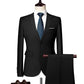 📢📢50% OFF !! ⏰Men's 2-Piece Modern Fit Business Suit Set