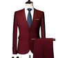 📢📢50% OFF !! ⏰Men's 2-Piece Modern Fit Business Suit Set