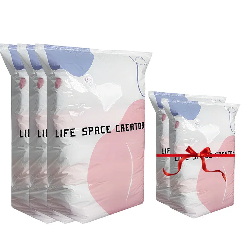 🥳2026 HOT SALE💞50K+ SOLD!🧳💨No-Pump Large Vacuum Storage Compression Bags