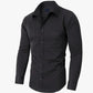 👔 50% OFF NOW!✨ Solid-Color Long-Sleeve Shirt – Wrinkle-Resistant Cotton Blend & Classic Fit – Professional Business Dress Shirt for Men 🌿