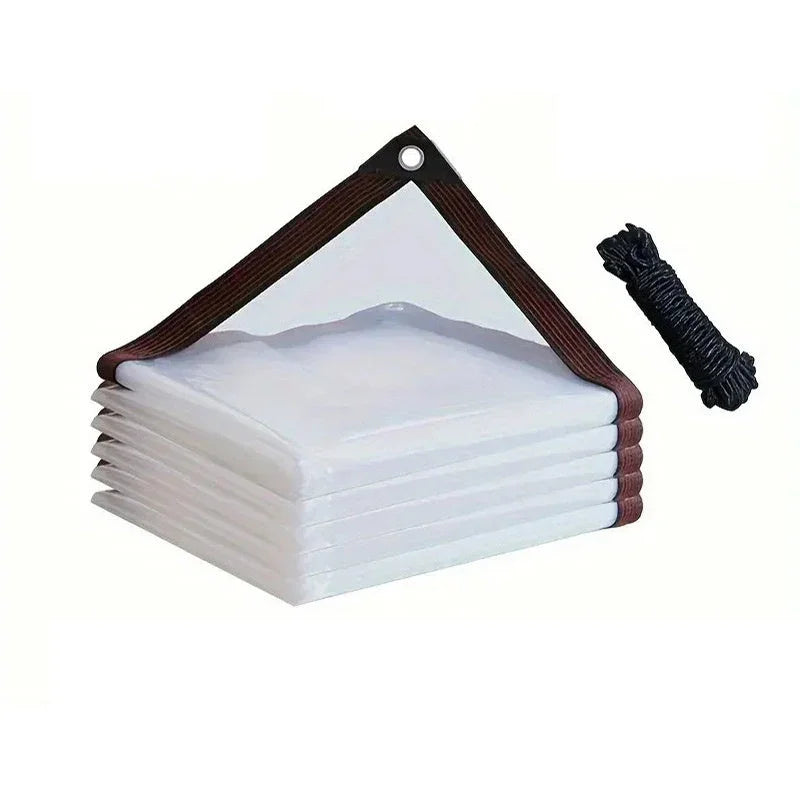 🔥 Hot Sale 50% OFF 🔥Heavy-Duty Transparent Waterproof Insulated Tarp