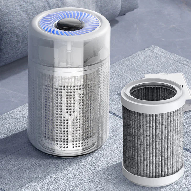 🥳2026 HOT SALE🥳💞50K+ SOLD!💐🔇 50% OFF! Silent Air Purifier – Multi‑layer filtration, ultra‑quiet sleep mode. Covers 30‑50m², one‑touch operation. Breathe clean, rest easy. No more sneezing at night! 🛌✨