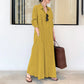 🥳2026 HOT SALE 50% OFF! 🥳💞50K+ SOLD!🌸Long-Solid, Simple and Long-Coloured Sleeve Dress