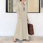 🥳2026 HOT SALE 50% OFF! 🥳💞50K+ SOLD!🌸Long-Solid, Simple and Long-Coloured Sleeve Dress