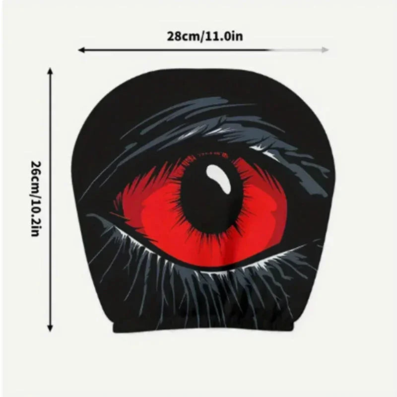 ⏳Limited-time 50% off⏰Spooky Red Eye Car Headrest Cover👁️‍🗨️🚗