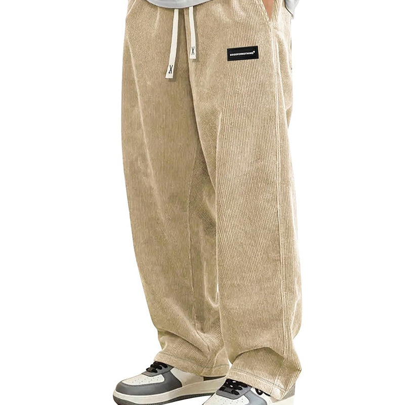 👖Men's Loose-Fit Drawstring Pants with Pockets 🔥BUY 2 FREE SHIPPING