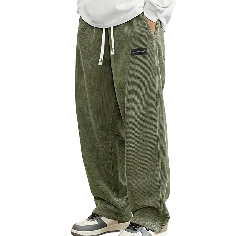 👖Men's Loose-Fit Drawstring Pants with Pockets 🔥BUY 2 FREE SHIPPING