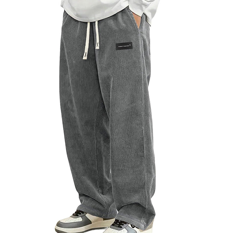 👖Men's Loose-Fit Drawstring Pants with Pockets 🔥BUY 2 FREE SHIPPING