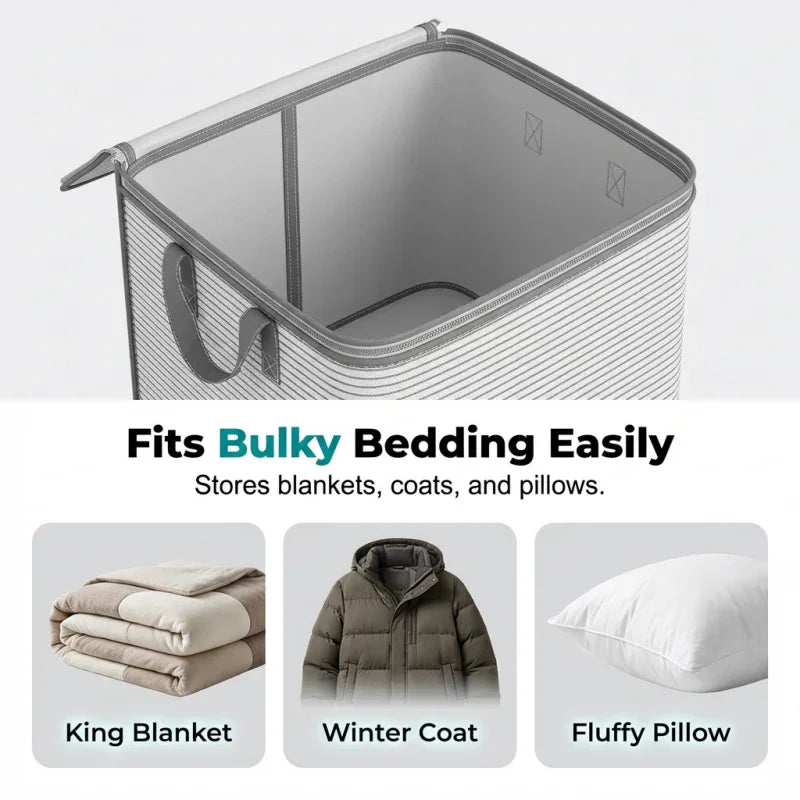 🥳2026 HOT SALE🥳💞50K+ ✨Large Collapsible Storage Bag with Handles