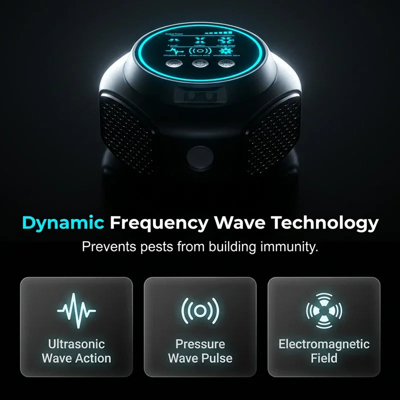 ⚡【High-Power Ultrasonic Pest Repeller】— Rats and cockroaches will leave on their own—no chemicals, no killing! 🚫🐭