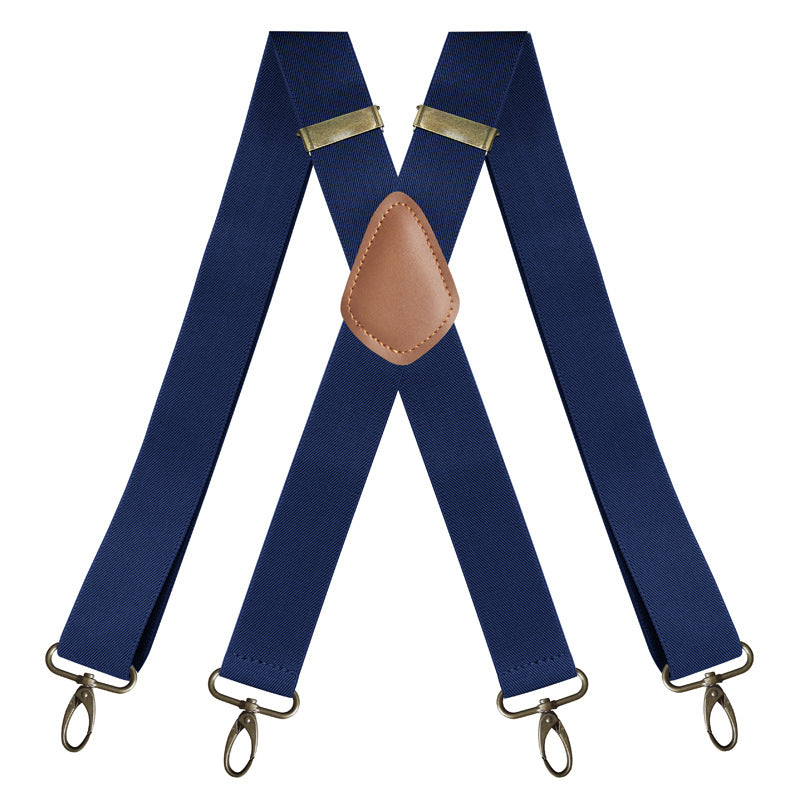 📢📢50% OFF !! ⏰Men's X-Back Suspenders with Hook Clips
