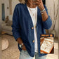 ✨ Women's Classic Button Front Denim Jacket – V-Neck, Breathable Fabric & Relaxed Fit 💙