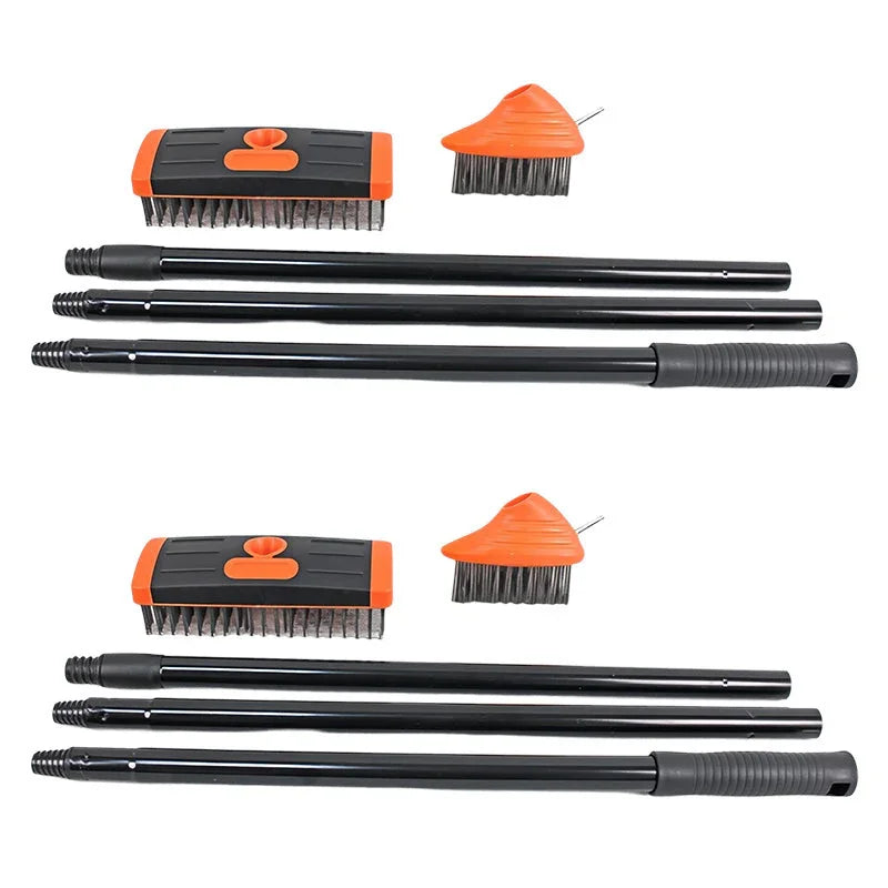 🌿40% OFF NOW!🧹 3-in-1 Weeding Wire Brush Tools Set – Durable Steel Brushes, Ergonomic Handle & Perfect for Patios, Driveways & Garden Paths 🏡