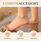 👣 LIMITED TIME 50% OFF! ✨ Layered Gold Ankle Bracelet for Women – Rhinestone, Adjustable, Beach Jewelry 🏖️