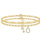 👣 LIMITED TIME 50% OFF! ✨ Layered Gold Ankle Bracelet for Women – Rhinestone, Adjustable, Beach Jewelry 🏖️