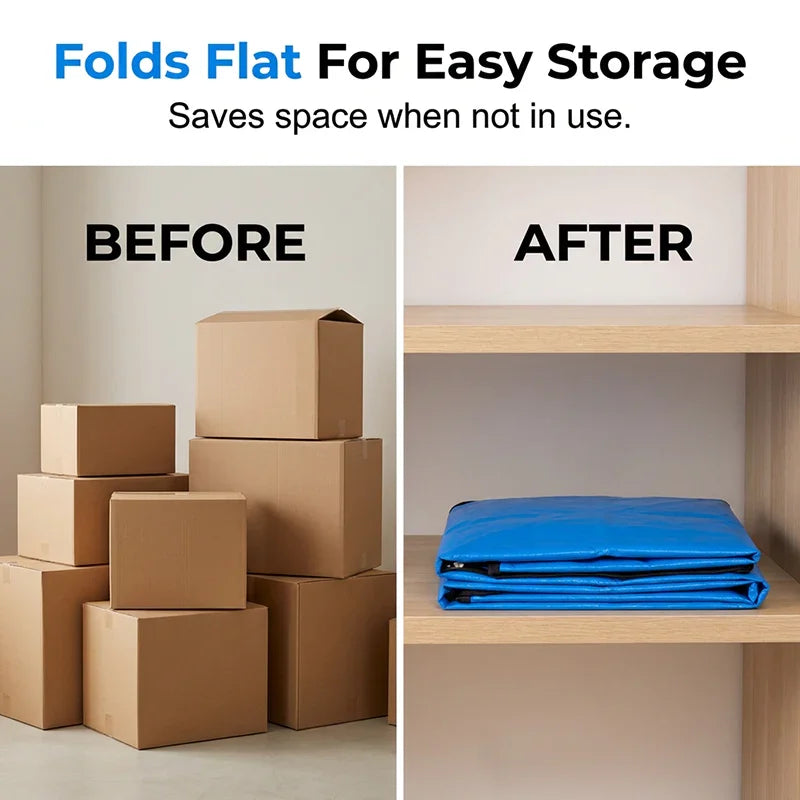🧳50K+ SOLD!📦50% OFF! 🔥Collapsible Storage & Moving Bag  🏠