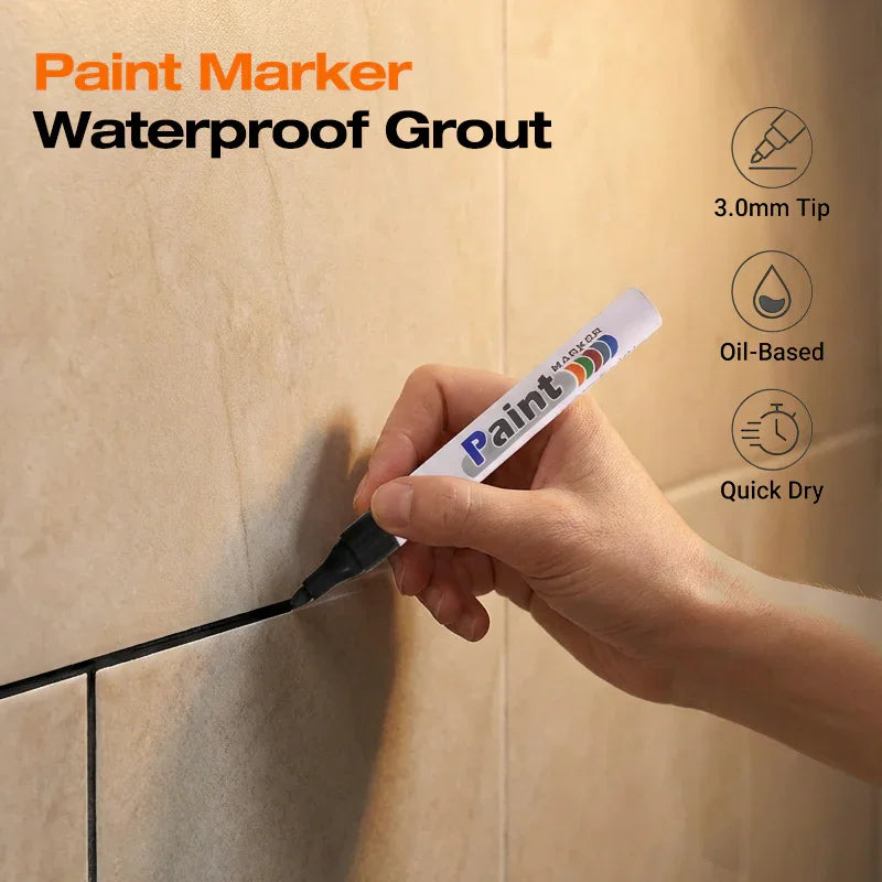 🥳2026 HOT SALE🥳💞50K+ SOLD!All Surfaces Quick-Drying Oil-Based Paint Marker