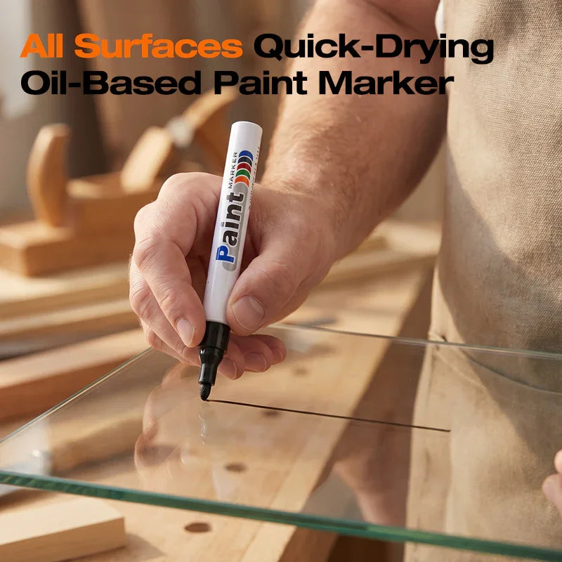 🥳2026 HOT SALE🥳💞50K+ SOLD!All Surfaces Quick-Drying Oil-Based Paint Marker